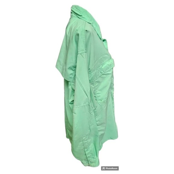 World Wide Sportsman Fishing Shirt Size 2X Green - Picture 5 of 9